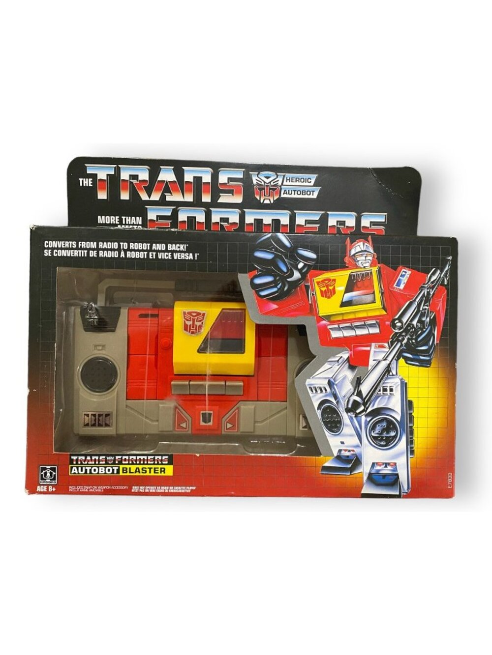 Transformers G1 Reissue Autobot Blaster 2020 Hasbro Walmart Exclusive New NIB